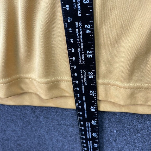 Columbia PFG Polo Shirt Mens Large Yellow Collared Active Fishing Size 2XL EUC - Picture 6 of 7